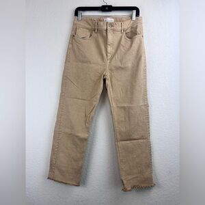 LOFT High Waist Straight Crop Pants Size 28/6